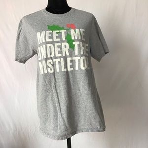 “Meet Me Under the Mistletoe” Tee